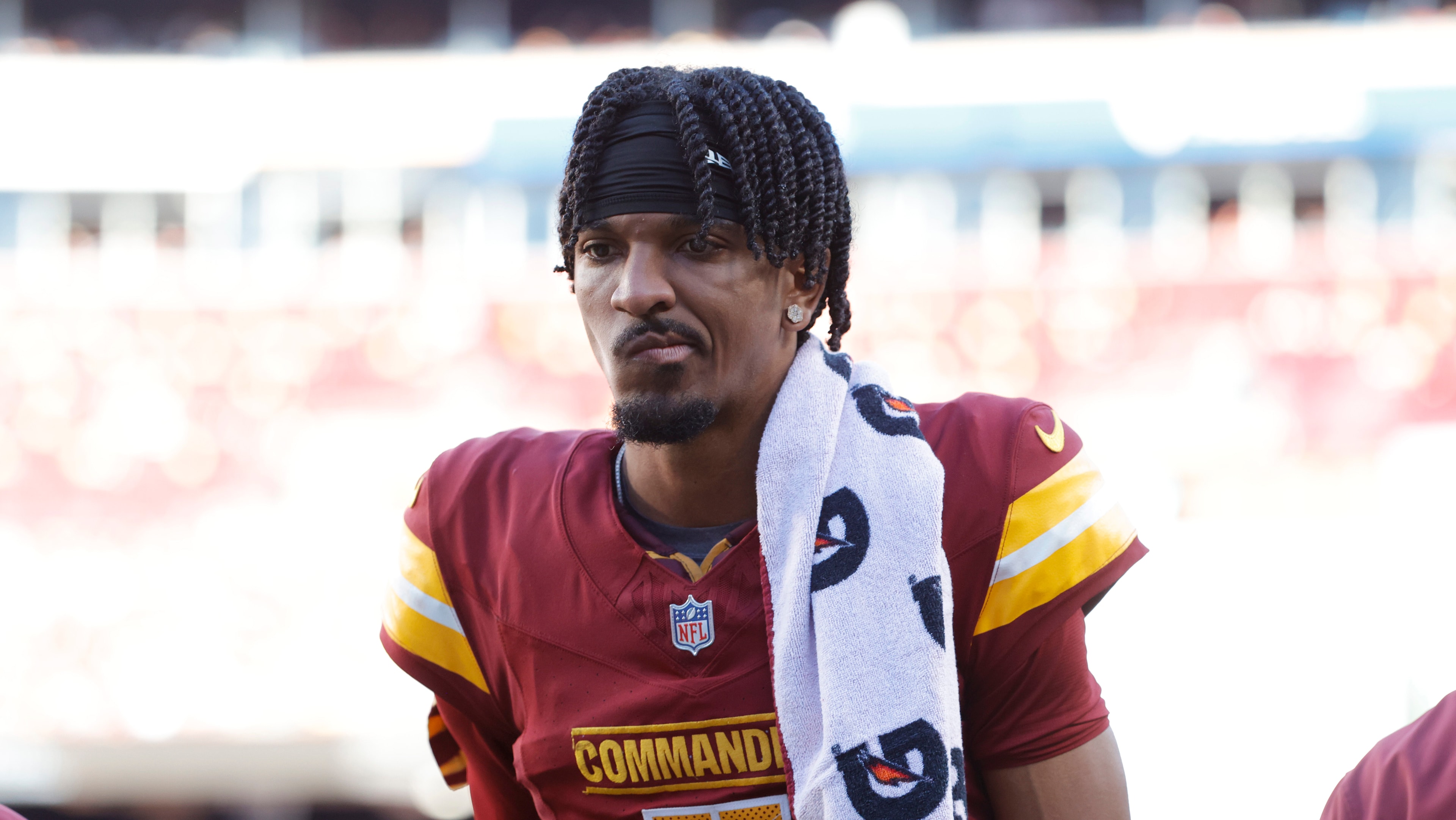 Commanders-Giants end in tie after Jayden Daniels clock fiasco at finish