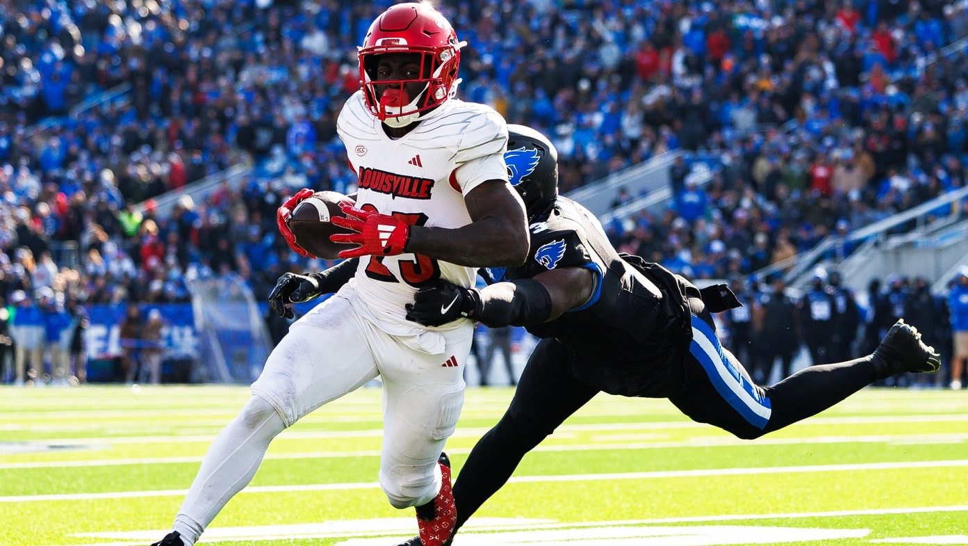 Louisville provides status update on star RB Isaac Brown ahead of Ole Miss game