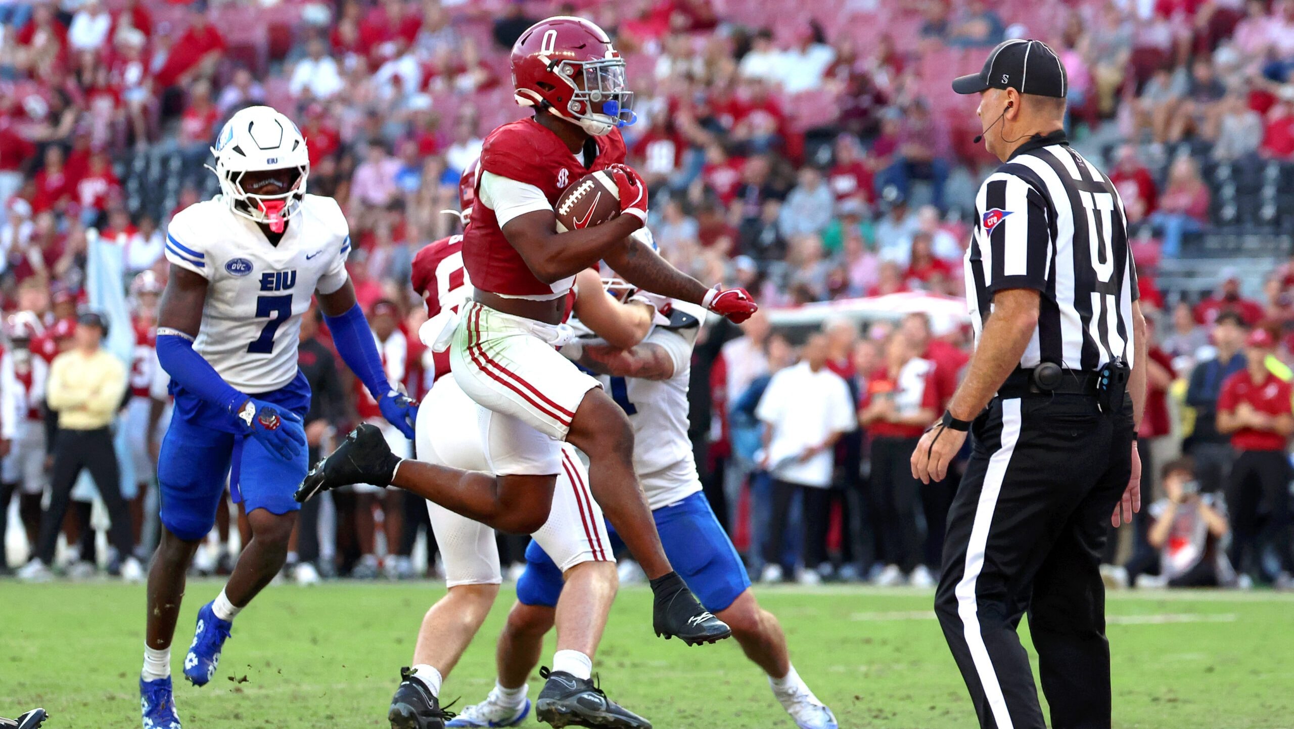 Alabama running back is expected to miss time after injury in fall camp, report says