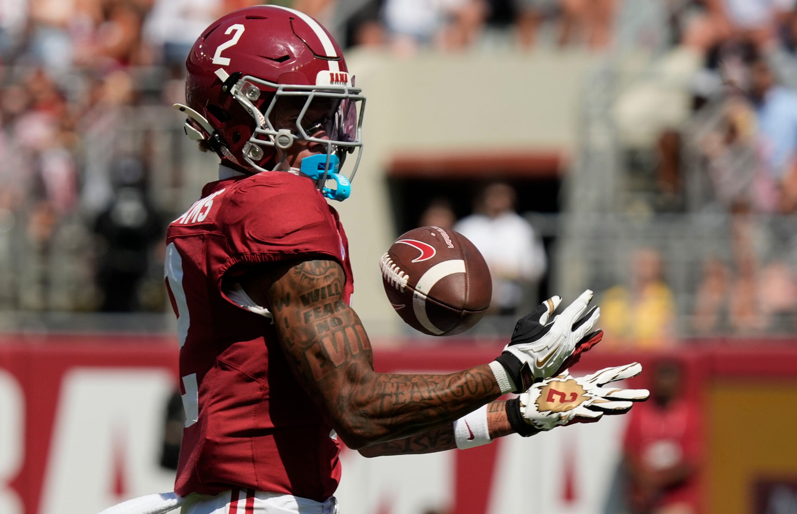Alabama reportedly turned to custom VR drills to help Ryan Coleman-Williams’ drop issues