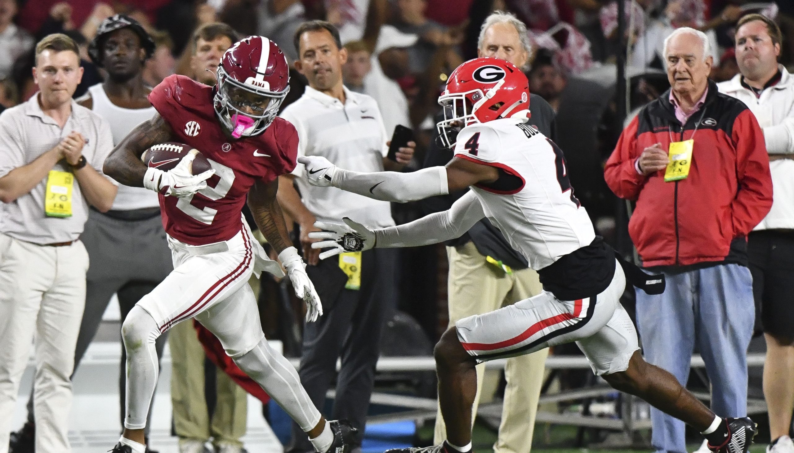 Ryan Grubb singles out Ryan Coleman-Williams as a standout No. 1 receiver for 2026