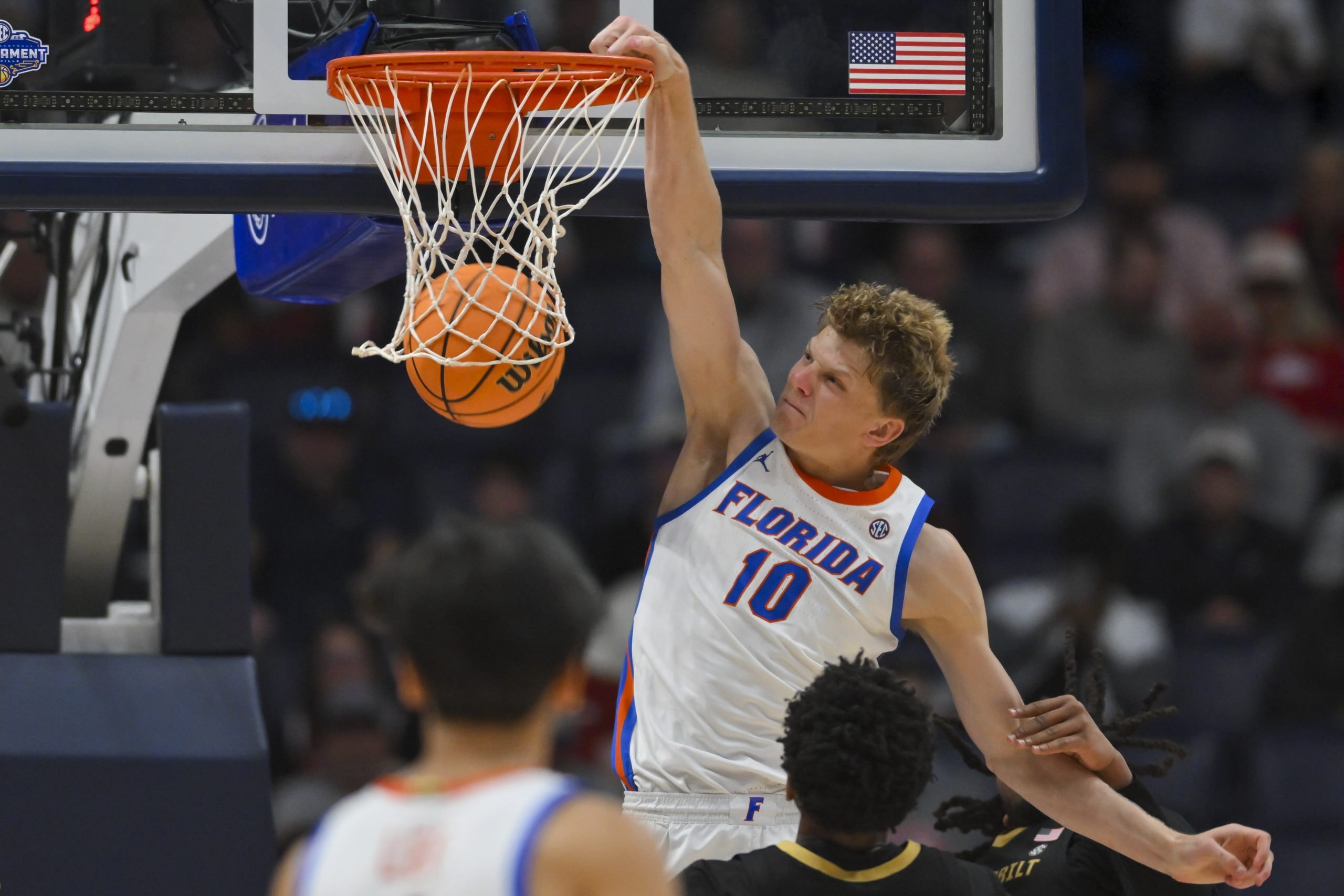 Thomas Haugh lands as a projected 2027 lottery pick in ESPN’s mock NBA Draft