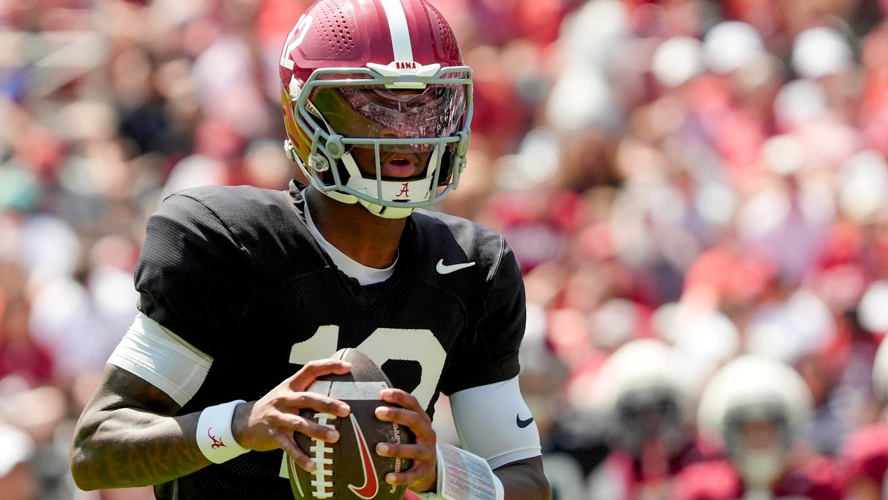 Kalen DeBoer explains how Keelon Russell won Alabama’s QB1 job