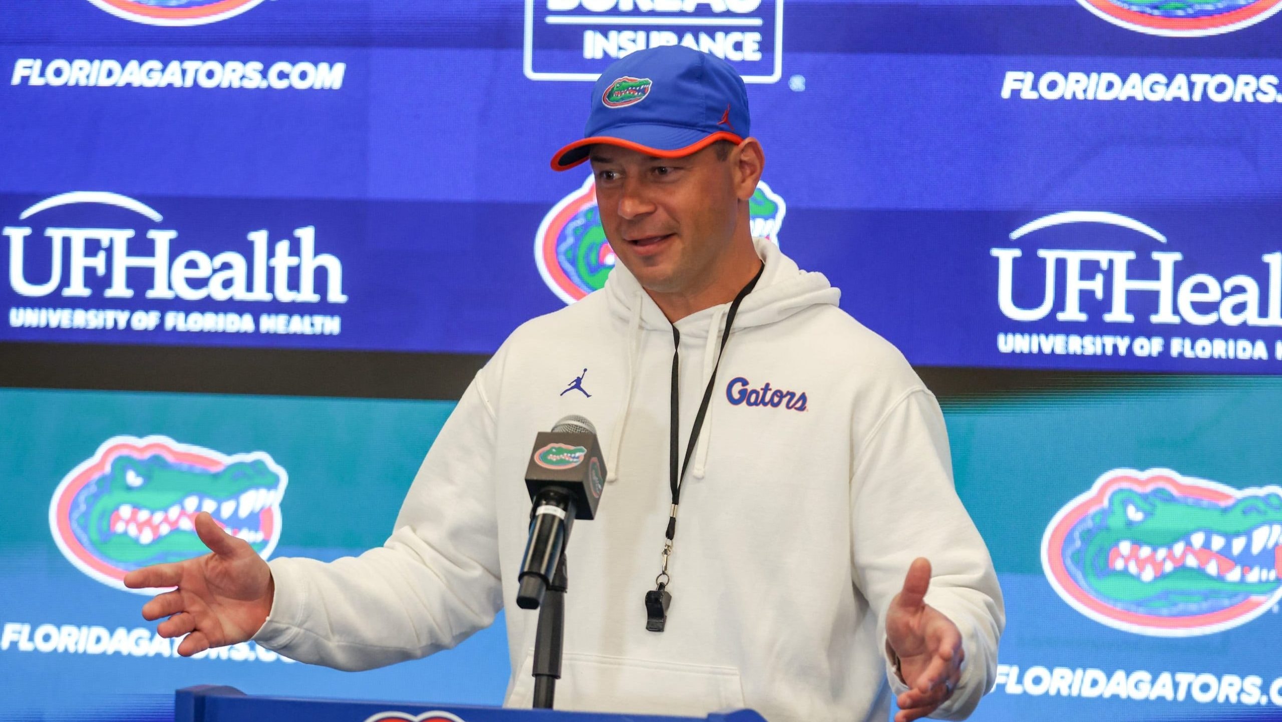 Jon Sumrall explains the Florida QB decision that put Aaron Philo in the Week 1 starting role