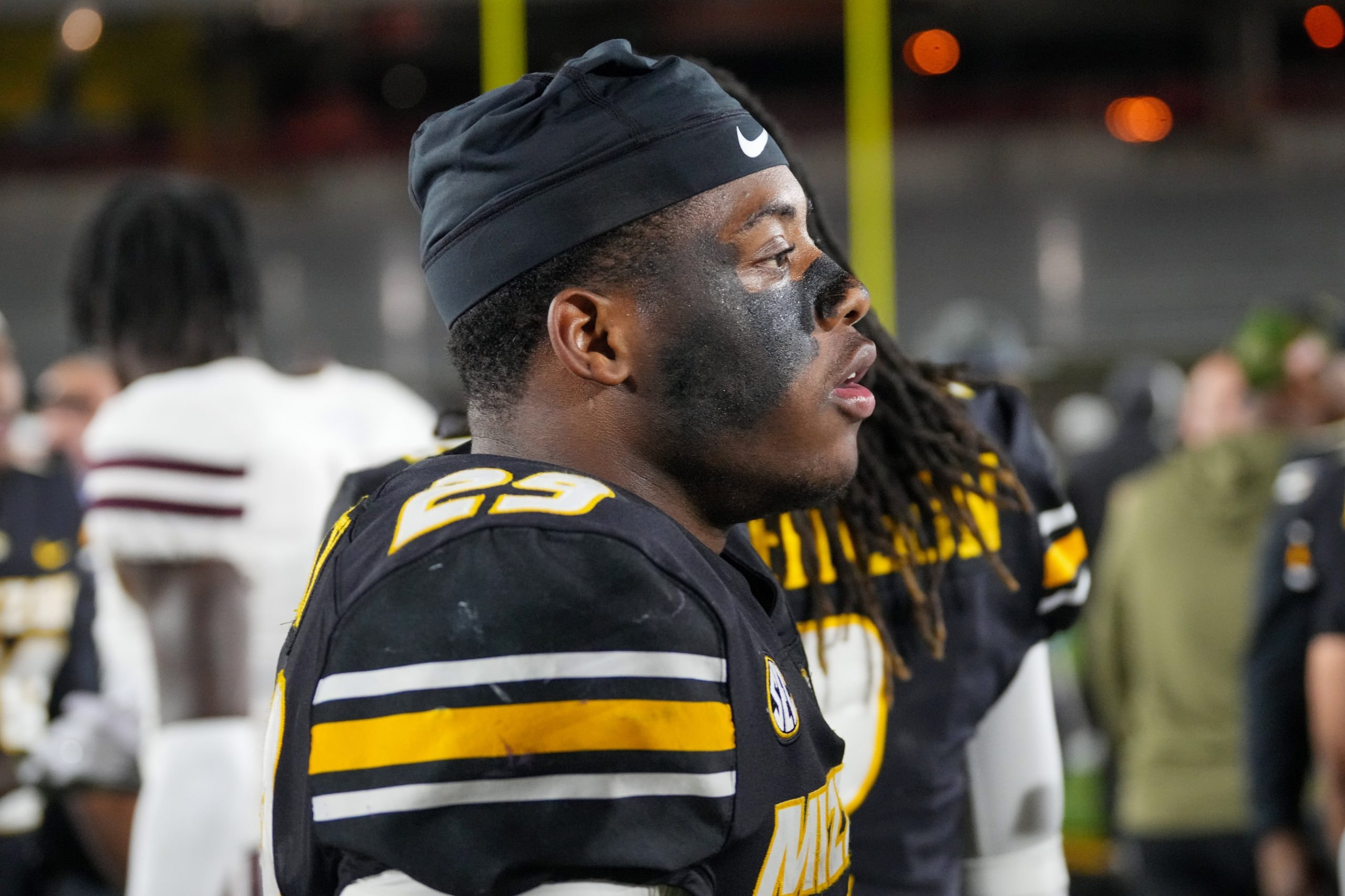 Mizzou coach Eli Drinkwitz says Ahmad Hardy remains in recovery mode after gunshot wound
