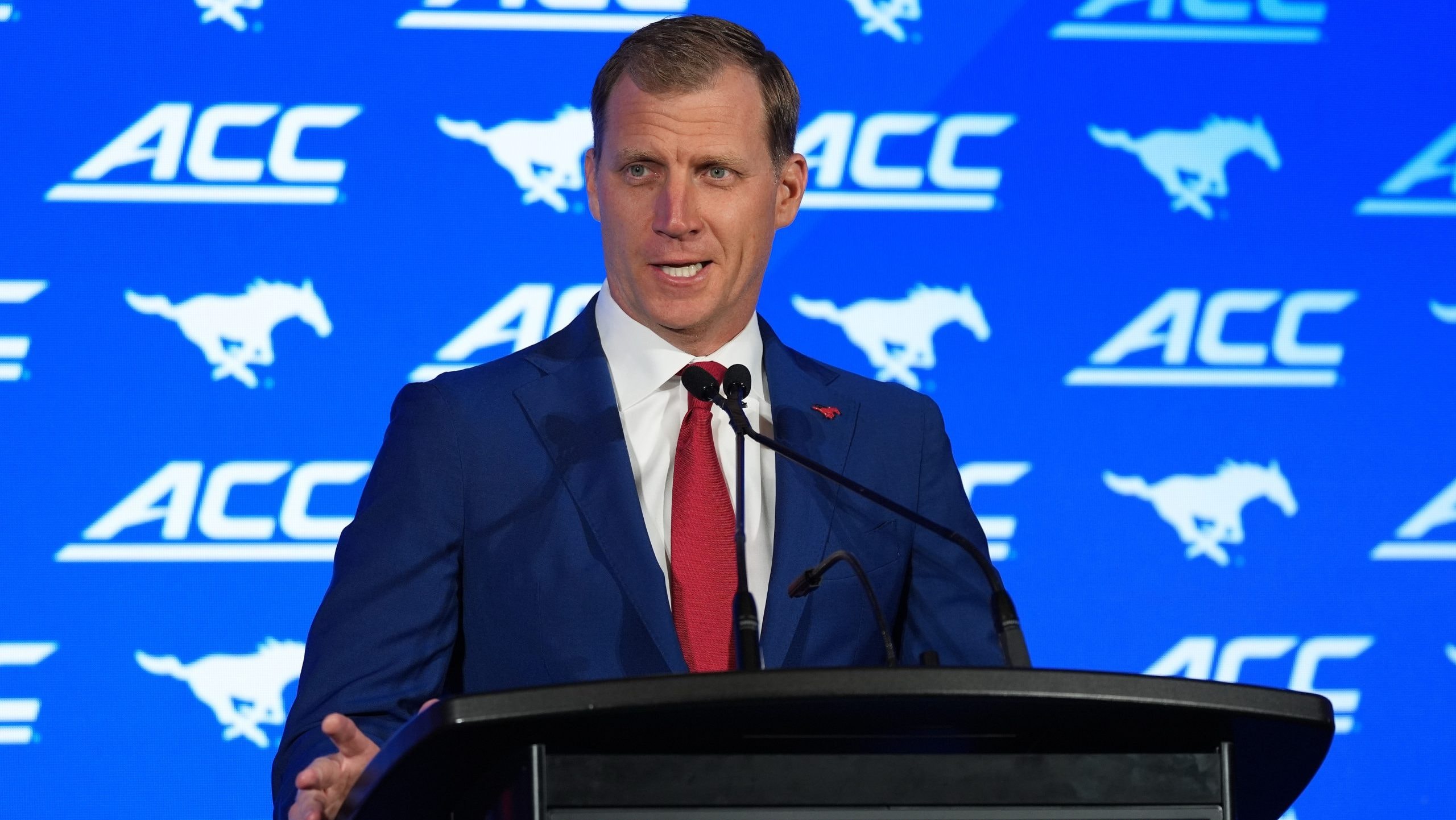 SMU coach Rhett Lashlee challenges the preseason habit of ranking teams before kickoff