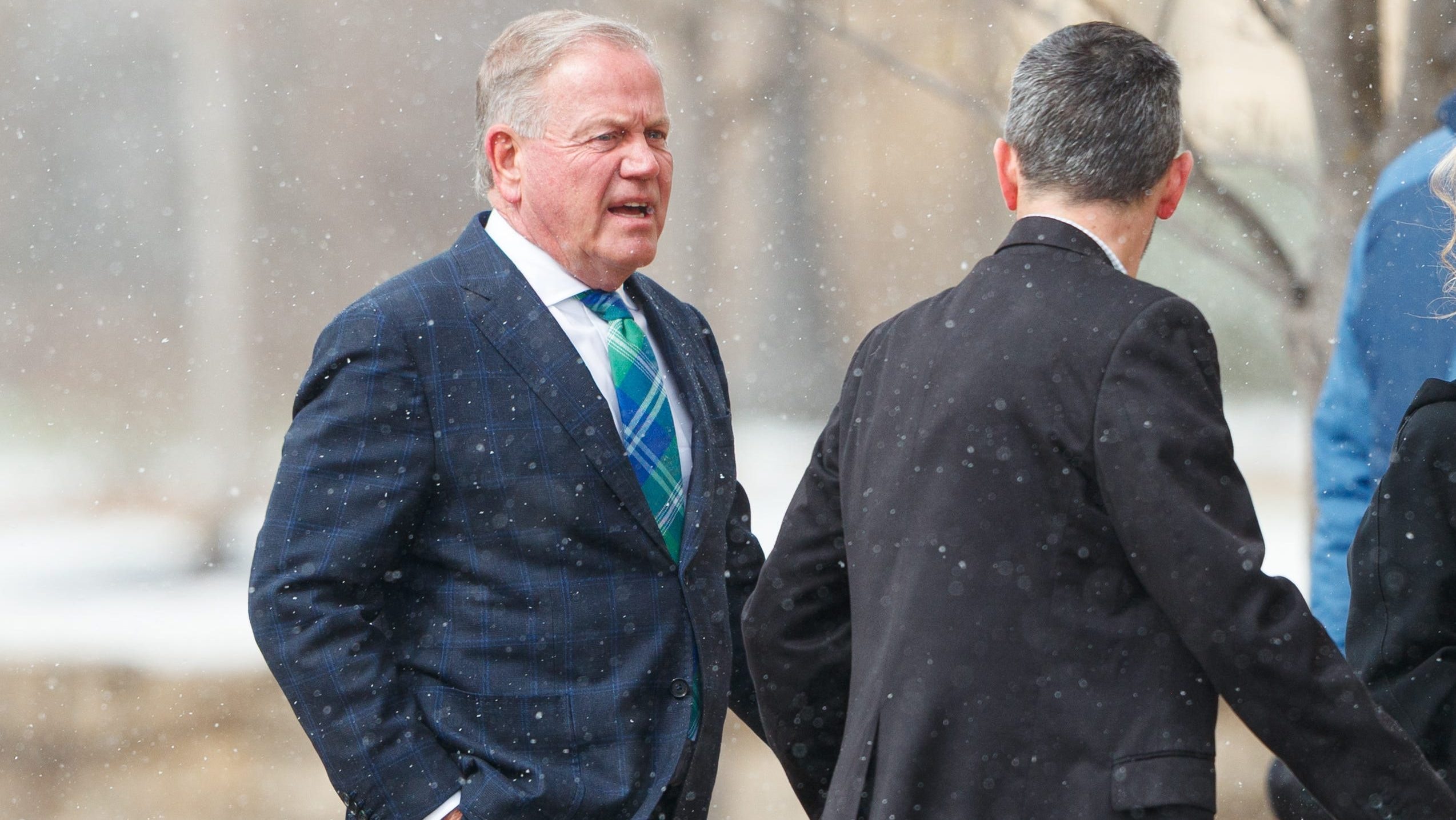 Brian Kelly pushes back on how his 2022 Notre Dame exit comments were portrayed