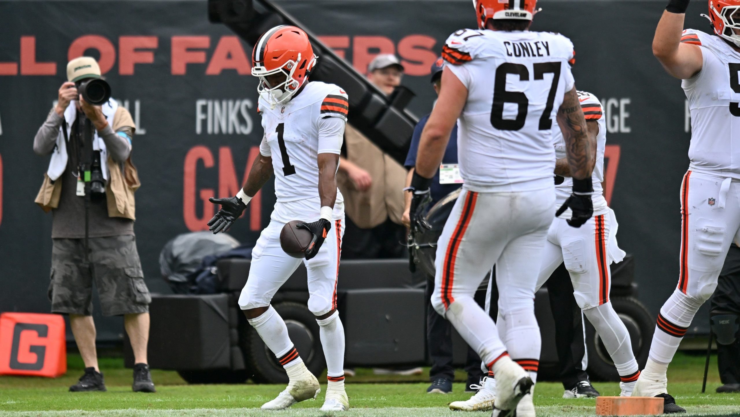 KC Concepcion makes strong first impression in Cleveland Browns preseason, scores first NFL TD